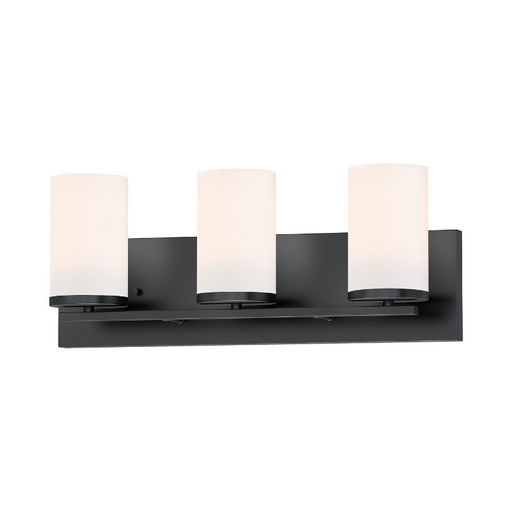 Maxim 10283 Lateral 3-lt 20" Bath Vanity - Black