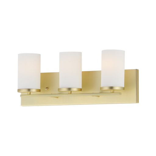 Maxim 10283 Lateral 3-lt 20" Bath Vanity - Satin Brass