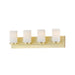 Maxim 10284 Lateral 4-lt 30" Bath Vanity-Satin Brass