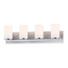 Maxim 10284 Lateral 4-lt 30" Bath Vanity - Satin Nickel