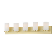 Maxim 10285 Lateral 5-lt 36" Bath Vanity - Satin Brass