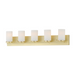 Maxim 10285 Lateral 5-lt 36" Bath Vanity - Satin Brass