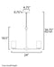 Maxim 10286 Lateral 5-lt 24" Chandelier
