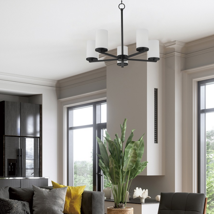 Maxim 10286 Lateral 5-lt 24" Chandelier