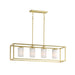 Maxim 10288 Lateral 4-lt 36" Pendant