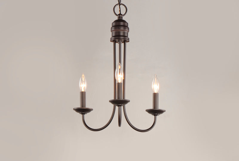 Maxim 10343 Logan 3-lt 16" Candle Chandelier