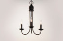 Maxim 10343 Logan 3-lt 16" Candle Chandelier