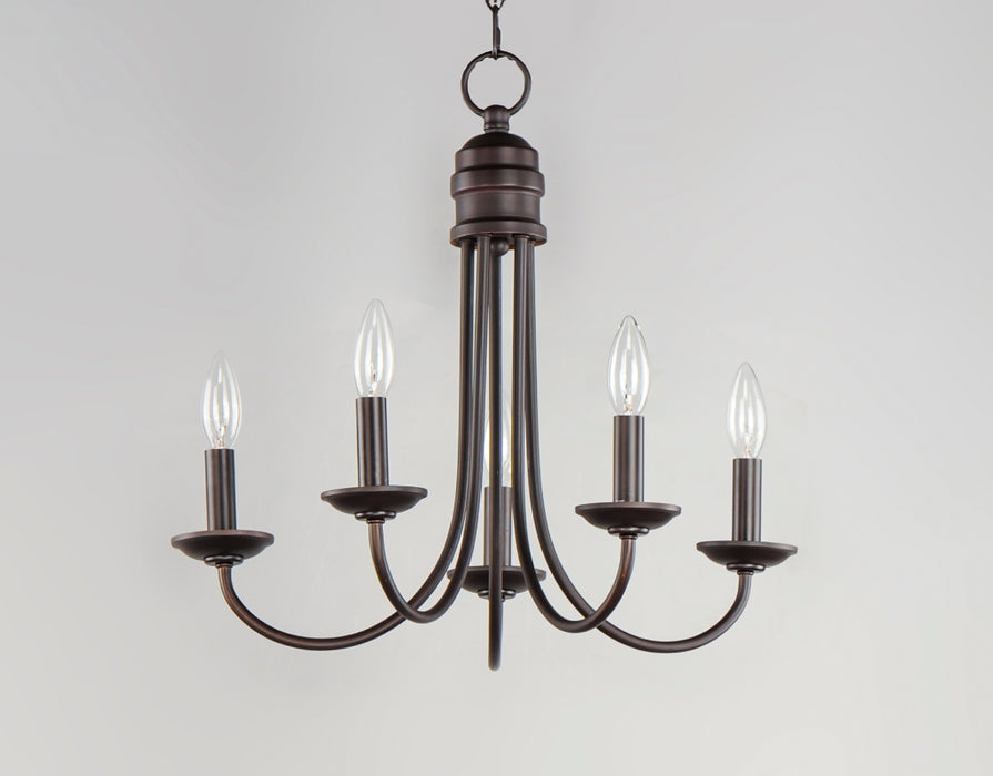 Maxim 10345 Logan 5-lt 21" Candle Chandelier