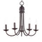 Maxim 10345 Logan 5-lt 21" Candle Chandelier