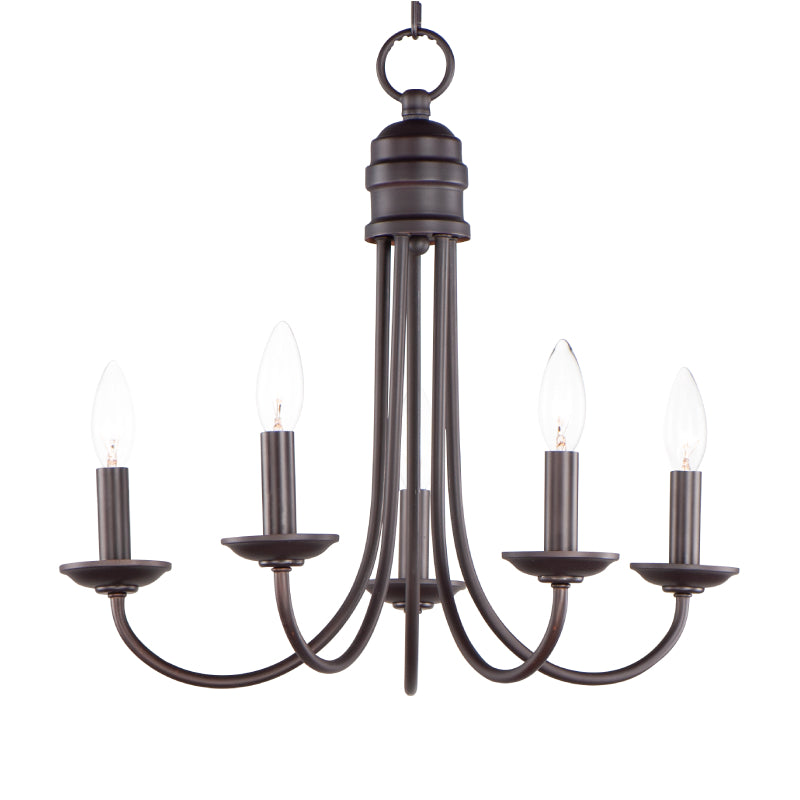 Maxim 10345 Logan 5-lt 21" Candle Chandelier