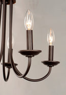 Maxim 10345 Logan 5-lt 21" Candle Chandelier