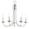 Maxim 10345 Logan 5-lt 21" Candle Chandelier