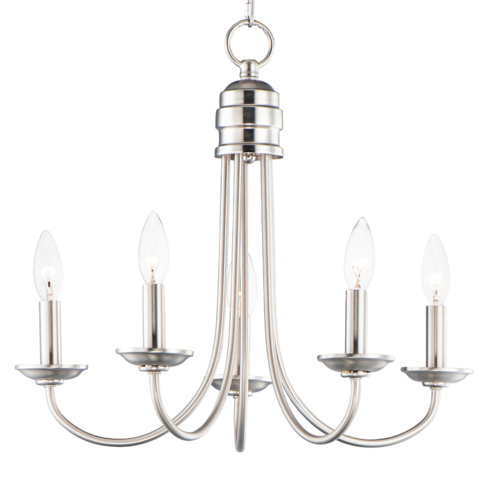 Maxim 10345 Logan 5-lt 21" Candle Chandelier