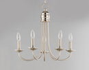 Maxim 10345 Logan 5-lt 21" Candle Chandelier