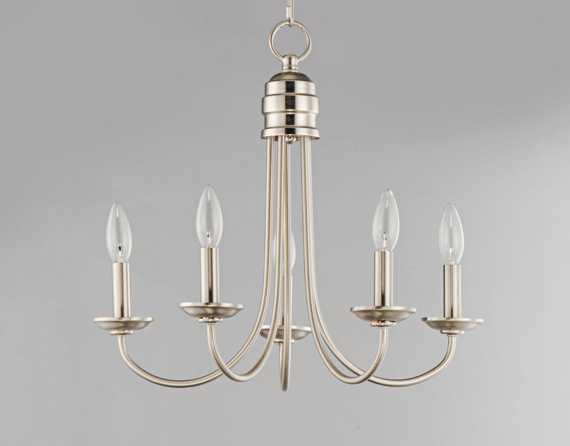 Maxim 10345 Logan 5-lt 21" Candle Chandelier