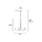 Maxim 10345 Logan 5-lt 21" Candle Chandelier
