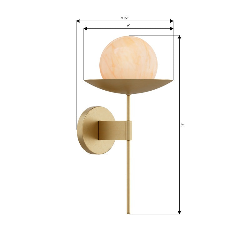 Minka Lavery 10380 Olenne 1-lt 18" Tall Wall Sconce