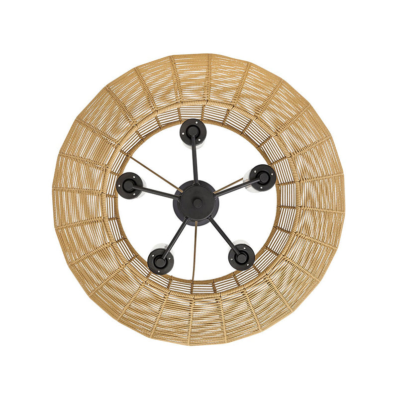 Hinkley 10385 Luca 5-lt 28" LED Outdoor Single Tier Chandelier