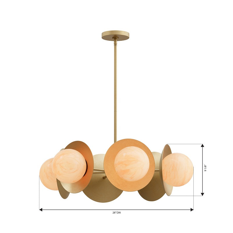 Minka Lavery 10386 Olenne 6-lt 28" Pendant