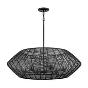 Hinkley 10386 Luca 6-lt 42" LED Outdoor Chandelier