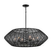 Hinkley 10386 Luca 6-lt 42" LED Outdoor Chandelier