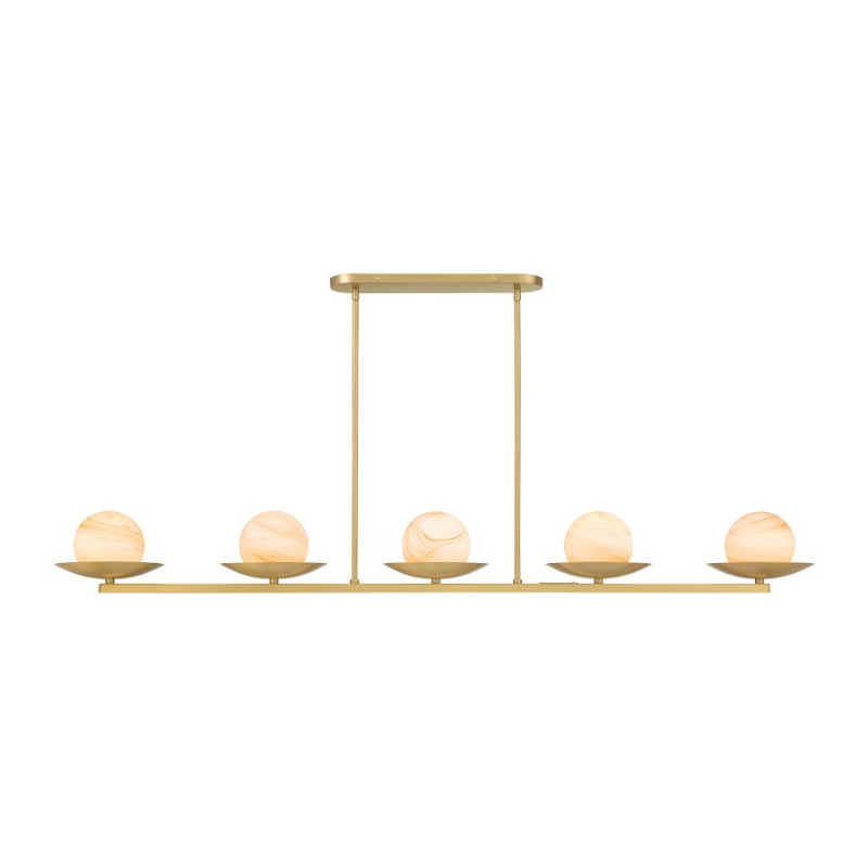 Minka Lavery 10387 Olenne 5-lt 64" Linear Chandelier