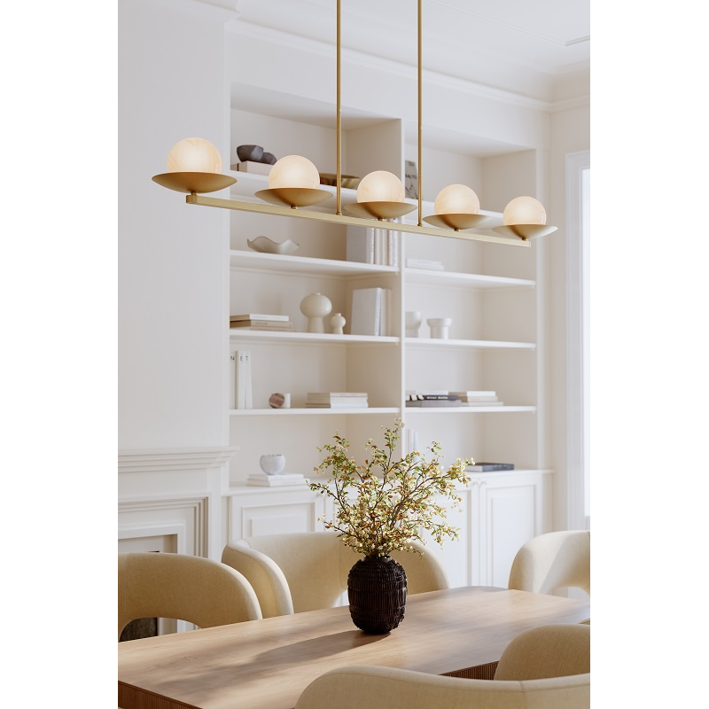 Minka Lavery 10387 Olenne 5-lt 64" Linear Chandelier