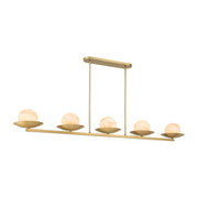 Minka Lavery 10387 Olenne 5-lt 64" Linear Chandelier