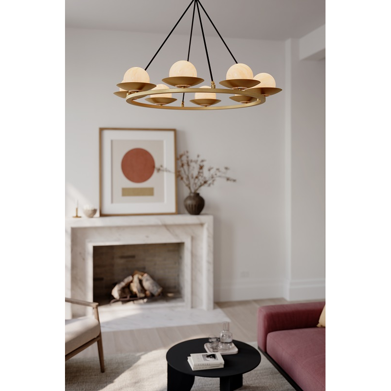 Minka Lavery 10388 Olenne 8-lt 42" Pendant