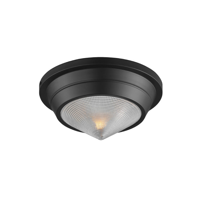 Maxim 10390 Hargreaves 1-lt 10" Flush Mount-Black