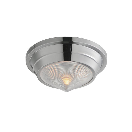 Maxim 10390 Hargreaves 1-lt 10" Flush Mount-Polished Nickel