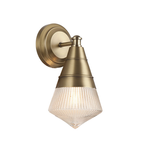Maxim 10391 Hargreaves 1-lt 12" Wall Sconce-Natural Aged Brass
