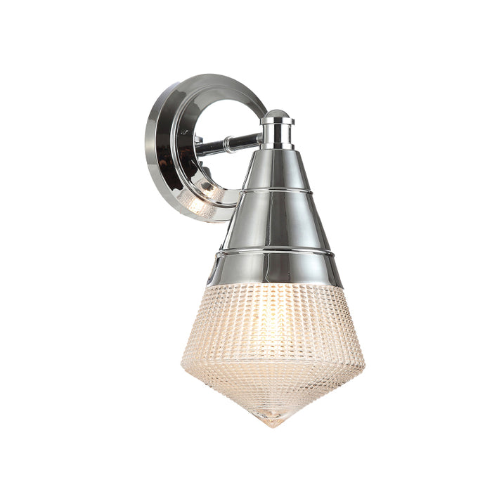 Maxim 10391 Hargreaves 1-lt 12" Wall Sconce-Polished Chrome
