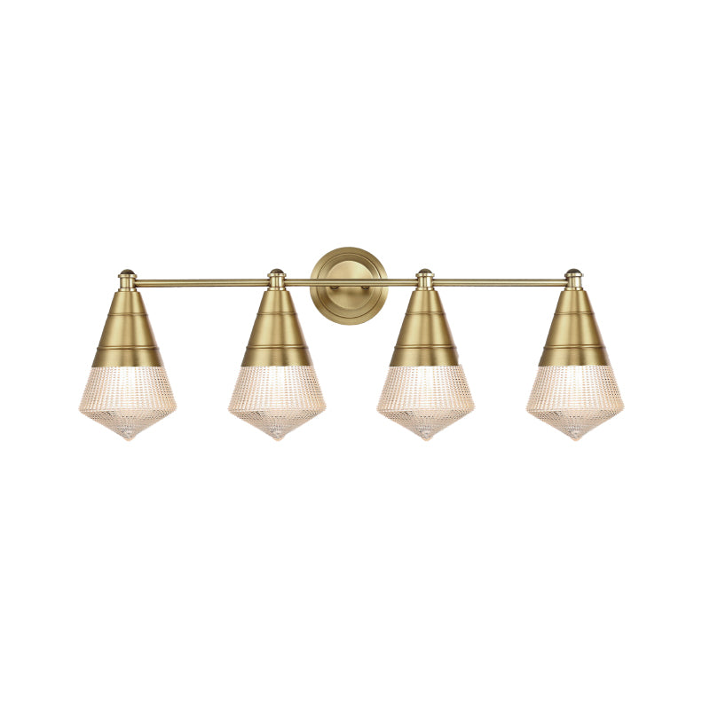 Maxim 10394 Hargreaves 4-lt 33" Bath Vanity-Natural Aged Brass