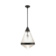 Maxim 10395 Hargreaves 1-lt 14" Pendant-Black