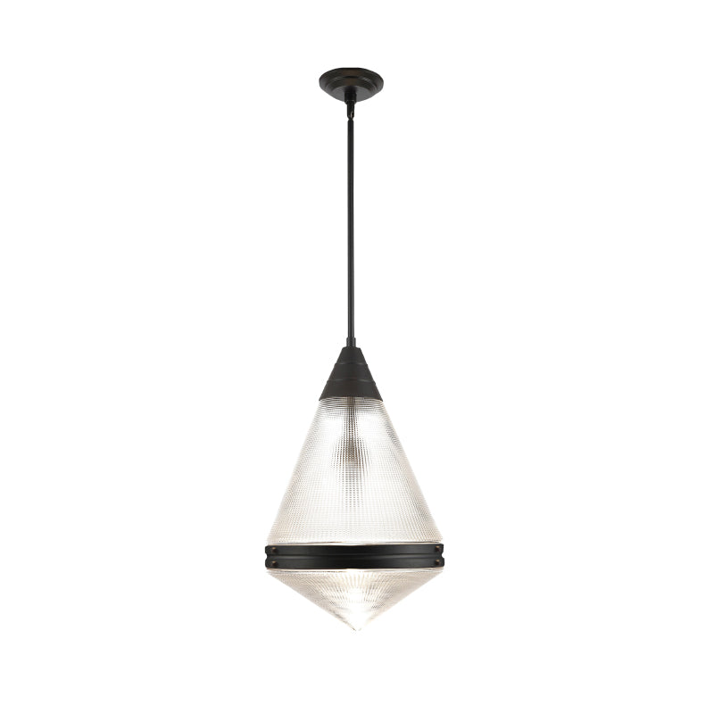 Maxim 10395 Hargreaves 1-lt 14" Pendant-Black