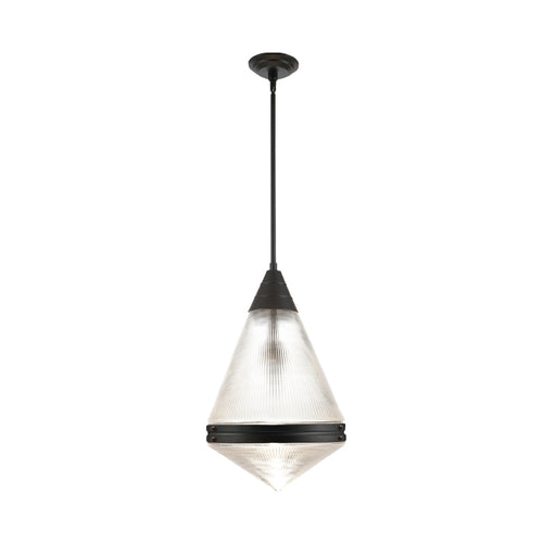 Maxim 10395 Hargreaves 1-lt 14" Pendant-Black
