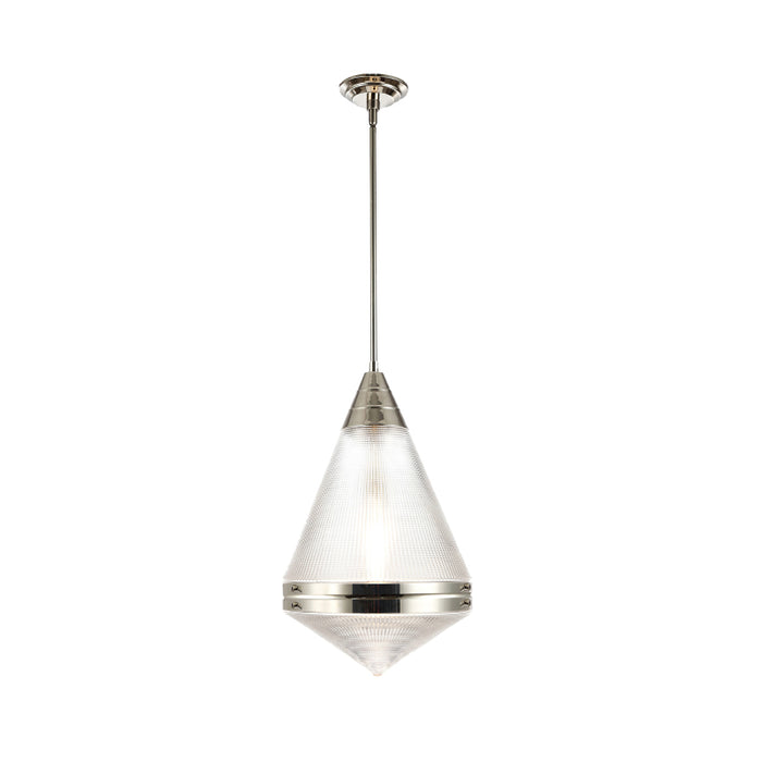 Maxim 10395 Hargreaves 1-lt 14" Pendant-Polished Nickel