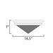 Maxim 10399 Hargreaves 3-lt 17" Flush Mount