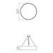 Accord 1040LED Cylindrical 1-lt 35" LED Pendant