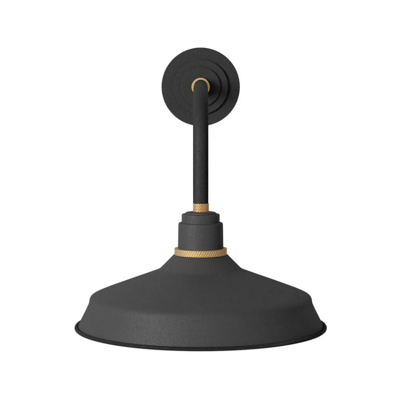 Hinkley 10413 Foundry Classic 1-lt 18" Tall LED Outdoor Straight Arm Barn Light