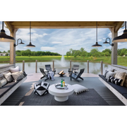 Hinkley 10483 Foundry Classic 1-lt 16" LED Outdoor Convertible Pendant Barn Light