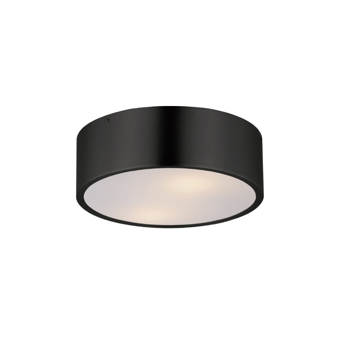 Maxim 10494 Tommy 2-lt 12" Flush Mount-Black