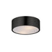 Maxim 10494 Tommy 2-lt 12" Flush Mount-Black