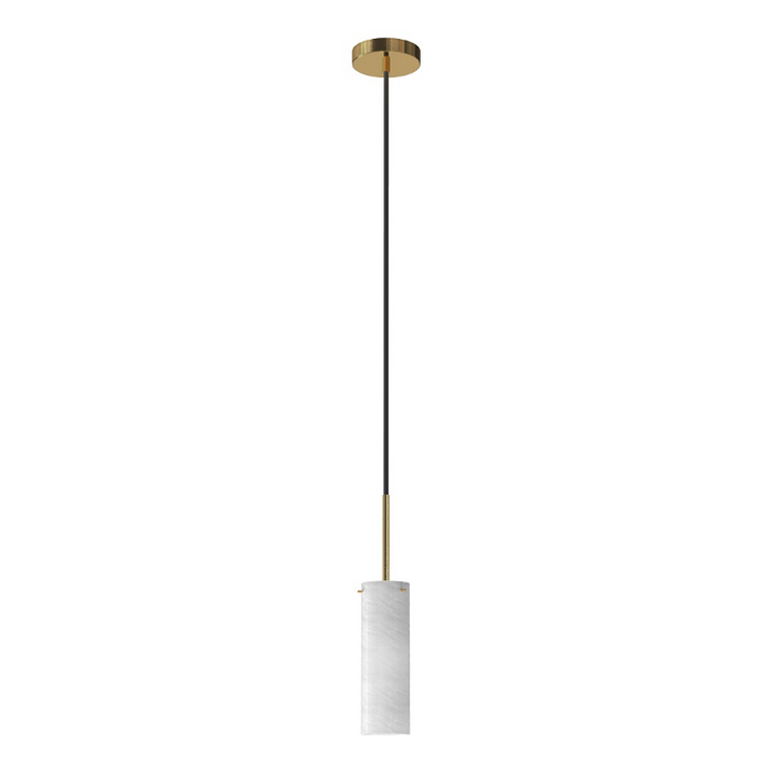 Maxim 10511 Blizzard 1-lt 3" Pendant - Natural Aged Brass