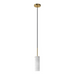 Maxim 10511 Blizzard 1-lt 3" Pendant - Natural Aged Brass