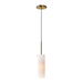 Maxim 10511 Blizzard 1-lt 3" Pendant - Natural Aged Brass