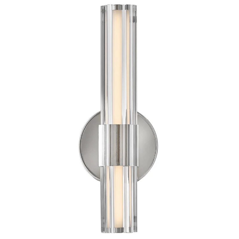 Hinkley 51310 Georgette 1-lt 14" LED Wall Sconce - Polished Nickel