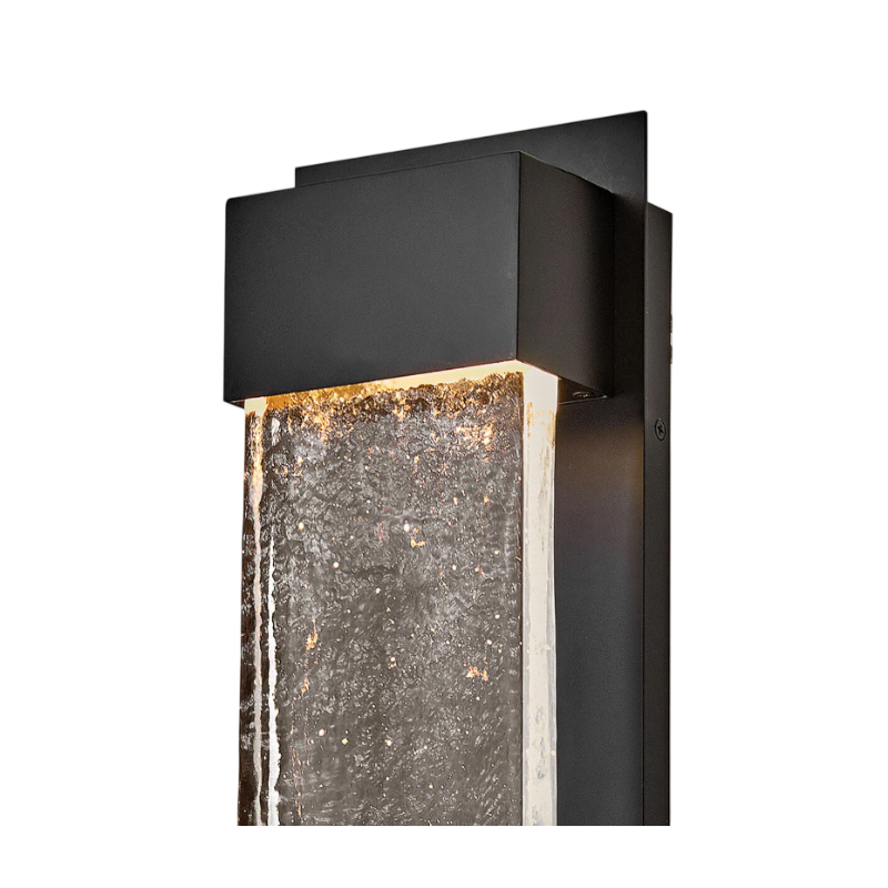 Hinkley 10595 Rune 1-lt 24" Tall LED Outdoor Wall Sconce - Black
