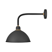 Hinkley 10615 Foundry Dome 1-lt 21" Tall LED Outdoor Straight Arm Barn Light